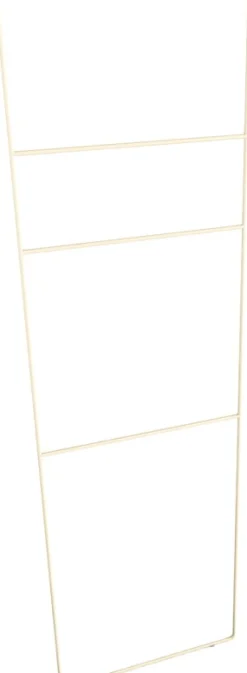 Echelle à serviettes en acier beige cashew 180x55cm Estina - Metallbude