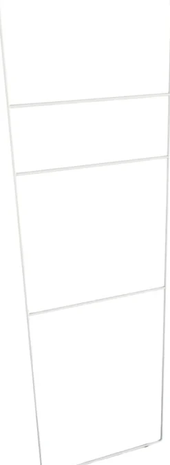 Echelle à serviettes en acier blanc 180x55cm Estina - Metallbude