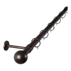 Embout Boule Alma Marron - Madura