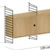 Etagère configurée byo-686146 120x75cm - String Furniture
