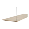 Etagère d'appoint en chêne naturel 80cm Stedge - Woud