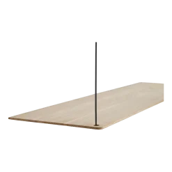 Etagère d'appoint en chêne naturel 80cm Stedge - Woud