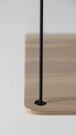 Etagère d'appoint en chêne naturel 60cm Stedge - Woud