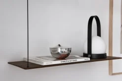 Etagère d'appoint en chêne noir 80cm Stedge - Woud