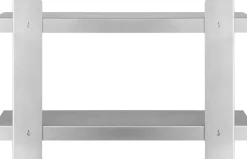 Etagère en acier inoxydable 44x70x21,9cm Tivo - Noo.ma