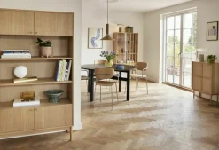 Etagère en bois de chêne Prime - Hübsch