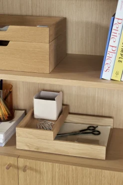Etagère en bois de chêne Prime - Hübsch