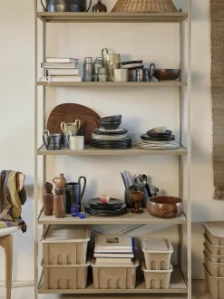 Etagère en chêne huilé 90 x 40 cm Punctual - Ferm Living