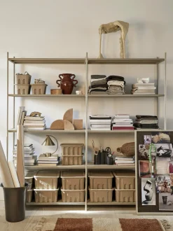 Etagère en chêne huilé 90 x 40 cm Punctual - Ferm Living