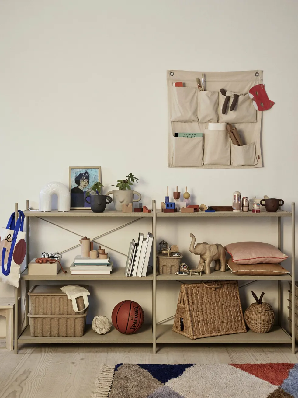 Etagère en chêne huilé 90 x 40 cm Punctual - Ferm Living