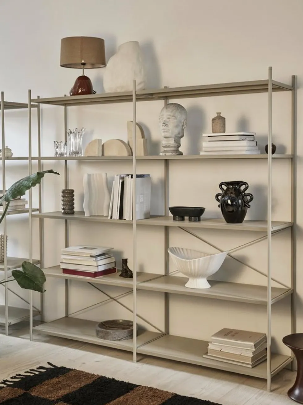 Etagère en chêne huilé 90 x 40 cm Punctual - Ferm Living