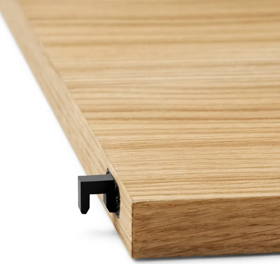 Etagère en chêne huilé 90 x 40 cm Punctual - Ferm Living