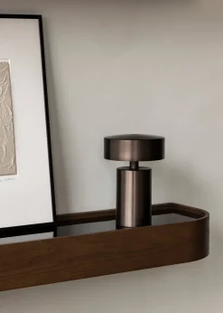 Etagère en chêne teinté foncé 150cm Epoch - Audo