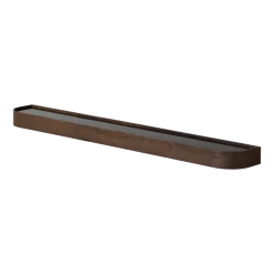 Etagère en chêne teinté foncé 150cm Epoch - Audo