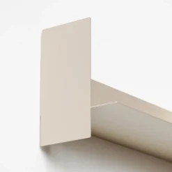 Etagère murale en acier blanc crème 45cm Pli - Tiptoe