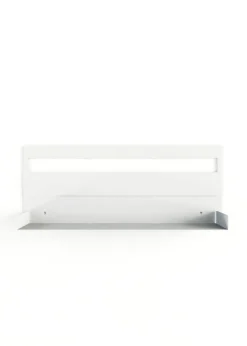 Etagère murale en acier blanc 30x76cm Aris - Metallbude