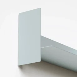 Etagère murale en acier bleu pale 45cm Pli - Tiptoe