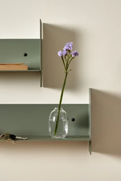 Etagère murale en acier gris eucalyptus 60cm Pli - Tiptoe