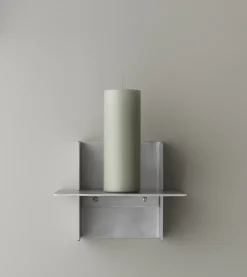 Etagère murale en aluminium brossé 25x20,4x20cm Alu - Normann Copenhagen