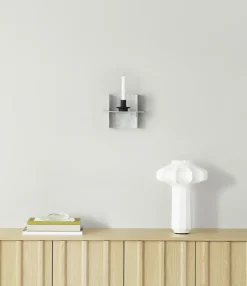 Etagère murale en aluminium brossé 25x20,4x20cm Alu - Normann Copenhagen