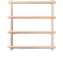 Etagère murale en bois avec trois barres 63x25x51cm Foldin - Emko