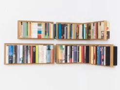 Etagère murale en bois de chêne naturel B-eck1 - Das kleine b