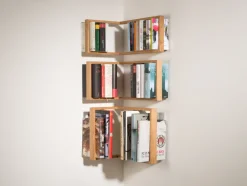 Etagère murale en bois de chêne naturel B-eck3 - Das kleine b
