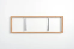 Etagère murale en bois de chêne naturel 34x50,5x15cm B8 - Das kleine b