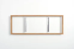 Etagère murale en bois de chêne naturel 25,2x69x10,8cm B6 - Das kleine b
