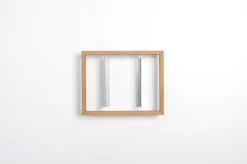 Etagère murale en bois de chêne naturel 25,2x32x10,8cm B4 - Das kleine b