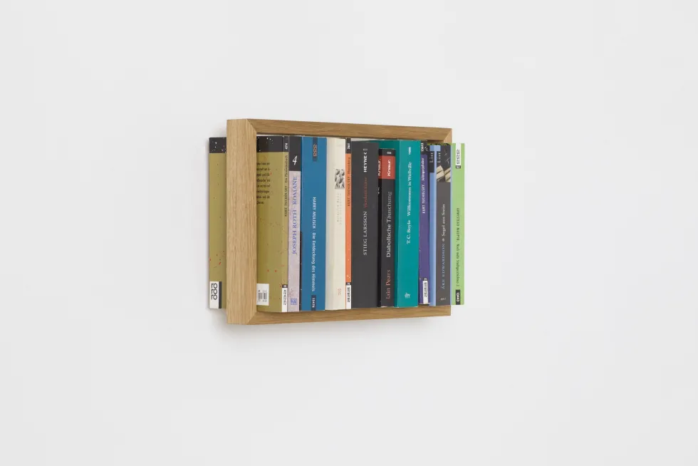 Etagère murale en bois de chêne naturel 22,3x32x9cm B1 - Das kleine b