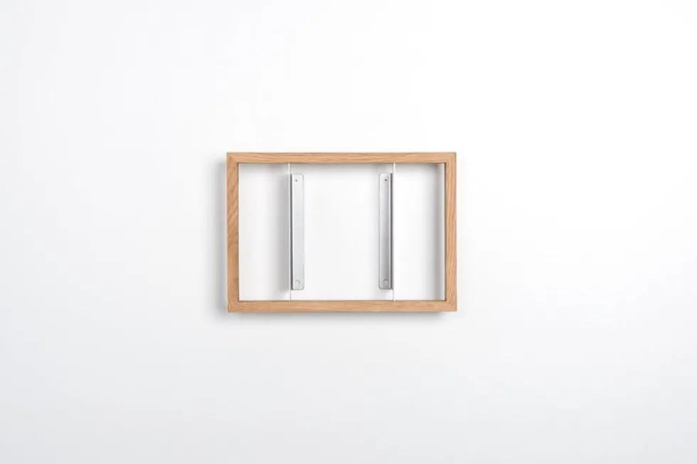 Etagère murale en bois de chêne naturel 22,3x32x9cm B1 - Das kleine b