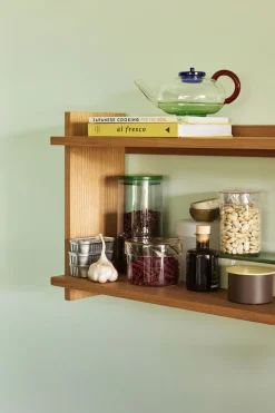 Etagère murale en bois de chêne naturel 100x28x44cm Forma - Hübsch