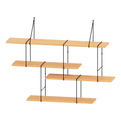 Etagère murale en bois de hêtre Link 1 - Studio Hausen