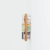 Etagère murale pour cd en chêne naturel 32x9,9x40,2cm B-cd kompakt - das kleine b