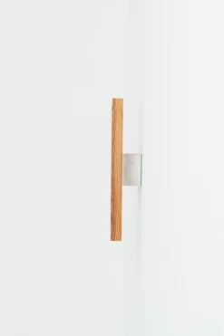 Etagère murale pour cd en chêne naturel 32x9,9x40,2cm B-cd kompakt - das kleine b