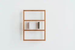 Etagère murale pour cd en chêne naturel 32x9,9x40,2cm B-cd kompakt - das kleine b