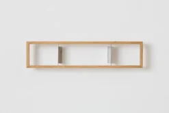 Etagère murale range CD en bois de chêne naturel B-cd 3 - Das kleine b