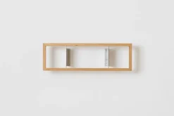Etagère murale range CD en bois de chêne naturel B-cd 3 - Das kleine b