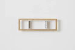 Etagère murale range CD en bois de chêne naturel B-cd 2 - Das kleine b