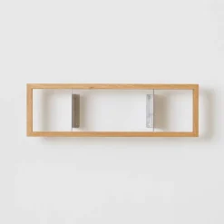 Etagère murale range CD en bois de chêne naturel B-cd 2 - Das kleine b