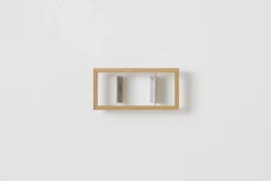 Etagère murale range CD en bois de chêne naturel B-cd 1 - Das kleine b