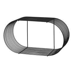 Etagère noire en métal Curva - AYTM