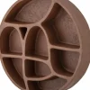 Etagère ronde en résine rouge 45 cm Palmer- Bloomingville Mini