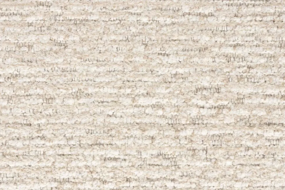 Fauteuil avec accoudoirs en tissu et métal beige Georgia - Dutchbone