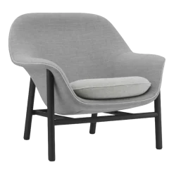 Fauteuil avec appui-tête en chêne noir remix hallingdal Drape - Normann Cop - Normann Copenhagen