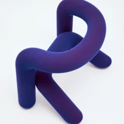 Fauteuil bleu-rouge 65cm Extra bold - Moustache