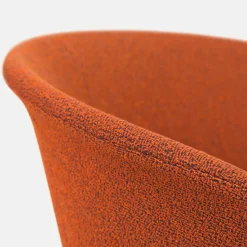 Fauteuil Canyon et piètement noir à roulettes Kendo - Hem