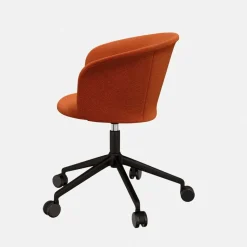 Fauteuil Canyon et piètement noir à roulettes Kendo - Hem
