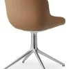 Fauteuil confort hygiénique pivotant 4L Full Uph. Alu - Normann Copenhagen